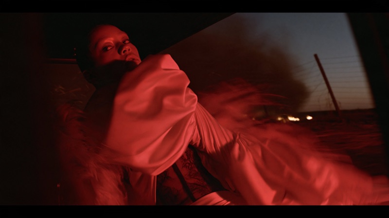 Red Cabin · by Marco · red cabin light, satin sleeve, car window