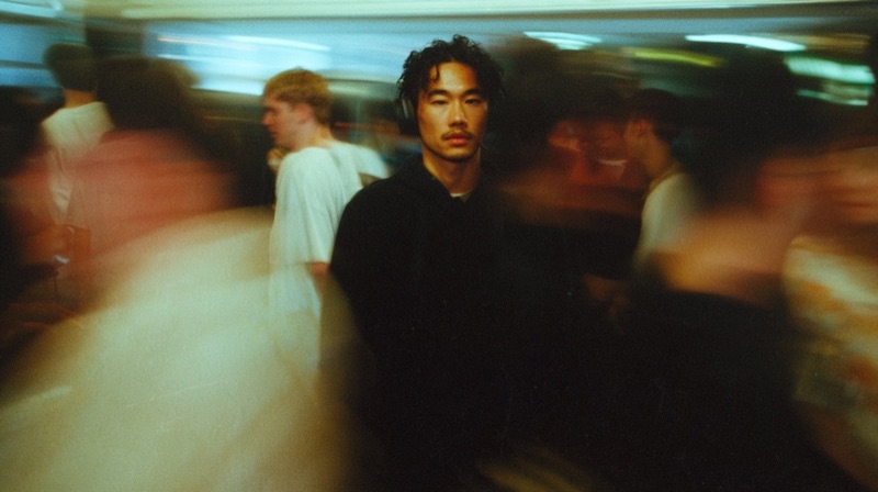 Midjourney V8 Tests · by Tatiana Tsiguleva · crowd portrait, motion blur, Midjourney v8