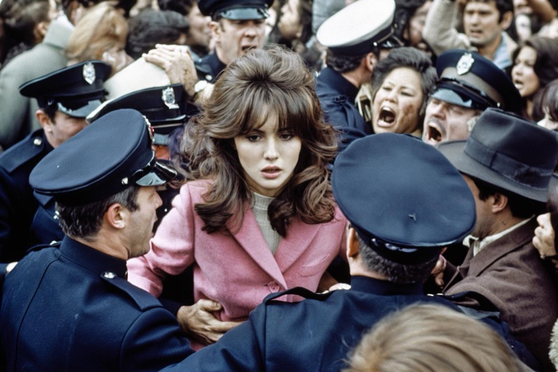 Escorted · by NowhereManGo · pink wool suit, police escort, peaked caps