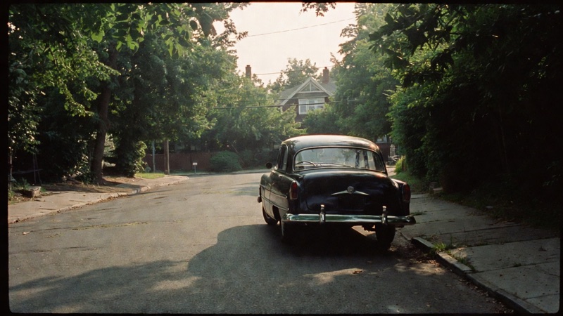 Brooklyn Suburbs · by Felix · parked sedans, residential streets, morning haze