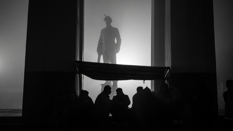 Reve Shadow Studies · by Dinda Prasetyo · black-and-white, shadow studies, projection screen