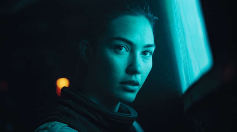 Good Morning V8 Alpha · by Hrant Khachatryan · sci-fi portrait, space helmet, light beam