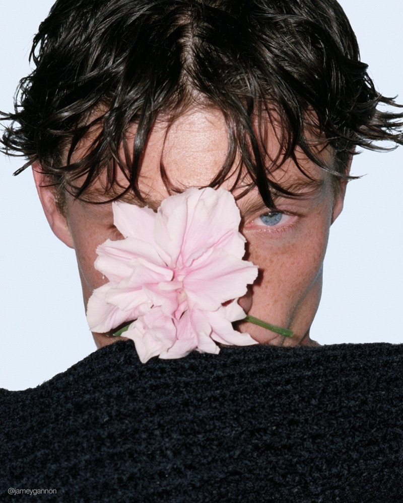 Floral Menswear · by Jamey Gannon · editorial portrait, menswear, floral