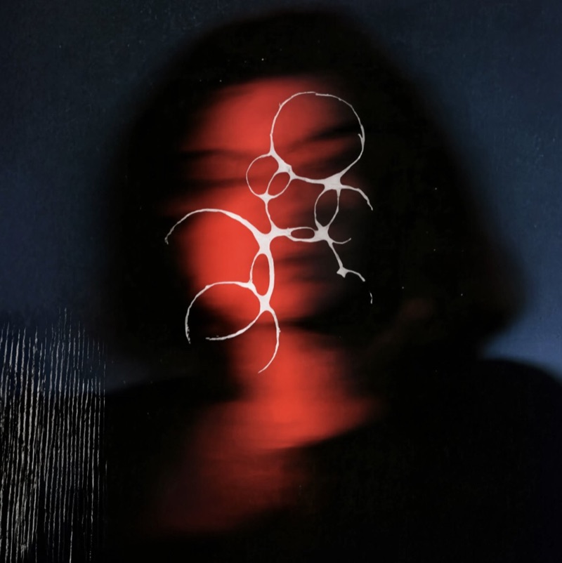 Blurred and Obscured · by Matthew Yu · obscured face, red light, glass reflection