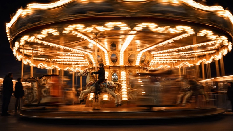 Reve 2.0 Launch Favorites · by Melisa · carousel lights, city window, theater frame
